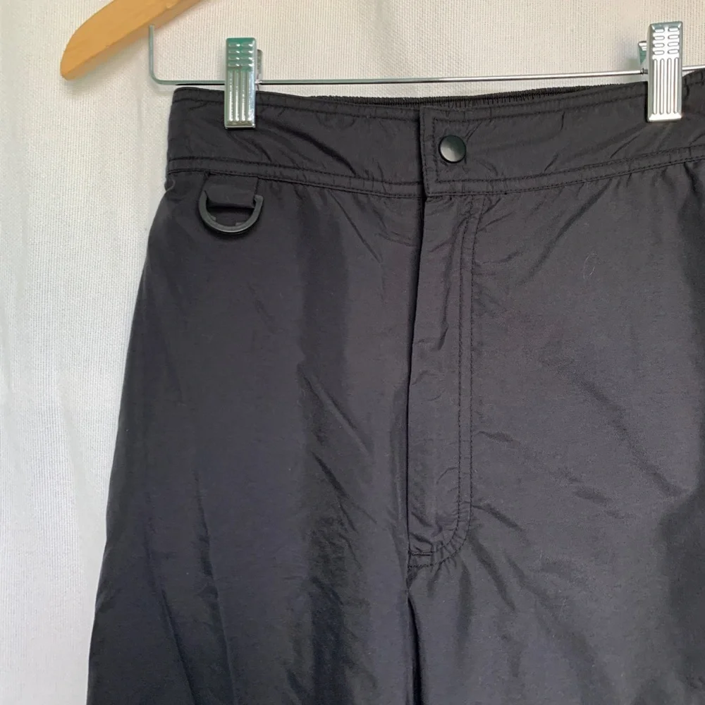 Rawik outerwear // black zip off snow pants size large PAT